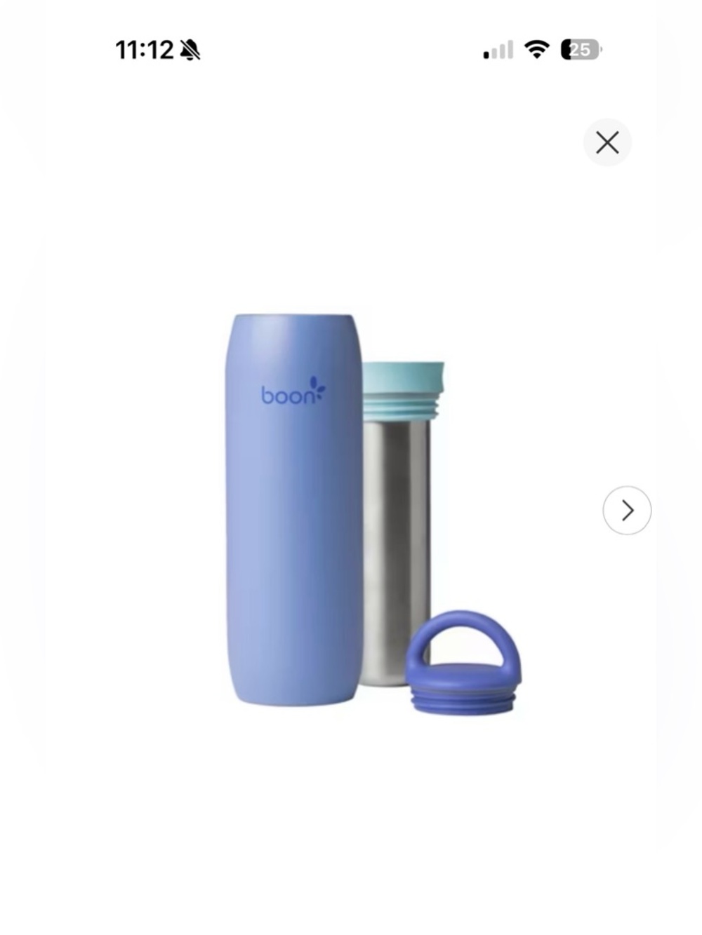 Boon Milk Chiller Stainless Steel Insulated Bottle
